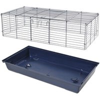 AniOne Kleintierheim blau M