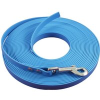bio-leine ab 35 kg Biothane Schleppleine hellblau 15 m