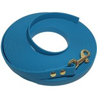 bio-leine ab 35 kg Biothane Schleppleine helles stahlblau 15 m
