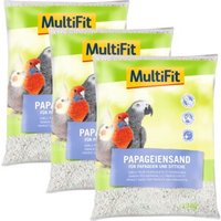 MultiFit Papageiensand 3x5 kg