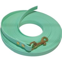 bio-leine ab 35 kg Biothane Schleppleine seegrün 15 m