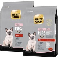 SELECT GOLD Pure Kitten Rind 2x2,5 kg