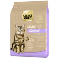 SELECT GOLD Sterilised Senior Geflügel und Reis 2x2,5 kg