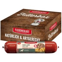 Fleischeslust Nassfutter Hund Adult Futterbox Lamm und Kartoffel 6x800 g