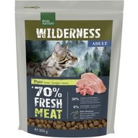 REAL NATURE WILDERNESS Trockenfutter Katze, Adult, Fresh Meat, Pute 300 g