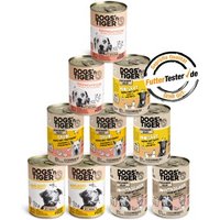 Dogs'n Tiger Dogs’n Tiger Adult Hundefutter, Nassfutter, Mixpaket Geflügel Liebe