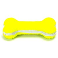 nobleza Hundespielzeug – Tennisball-Knochen, bissfest & zahnschonend, ideal für Apportierspiele