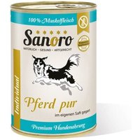 Sanoro Pures Muskelfleisch vom Pferd 12x400g