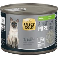 SELECT GOLD Pure Adult Paté Ente 24x200 g