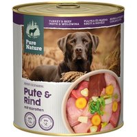 Pure Nature Adult 6x800g Pute und Rind