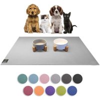 SANOZOO ® - Napfunterlage - Öko-Tex und Made in Germany hellgrau 40 cm, 60 cm