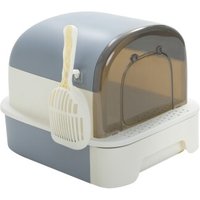 Pawz Road –Katzentoilette XL–mit Haube grau