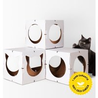 DoPetMe Katzenhaus The Kitten Castle Weiß