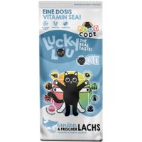 Lucky Lou Food Code Trockenfutter Katze, Adult, Geflügel und Lachs 3 kg