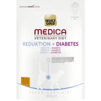 SELECT GOLD Medica Nassfutter Katze, Adult, Reduktion+Diabetes 300 g