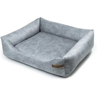 Rexproduct SoftColor luxury dog bed in grau color grau S