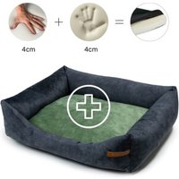 Rexproduct Otto Orthopädisches Hundebett Graphit S-XL grün S