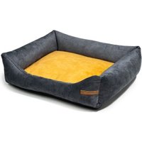 Rexproduct SoftColor Bett Graphit gelb L