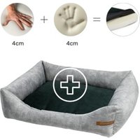 Rexproduct Otto Orthopädisches Hundebett Grau S-XL dunkelgrün M