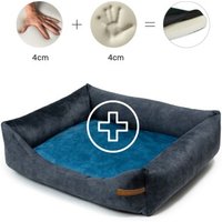 Rexproduct Otto Orthopädisches Hundebett Graphit S-XL blau L