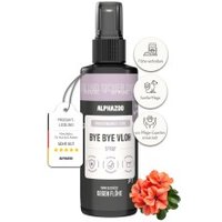 ALPHAZOO Bye-Bye-Vloh 200ml - Flohspray für Hunde, Katzen, Haus- und Hoftiere 100 ml