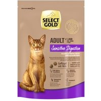 SELECT GOLD Sensitive Digestion Trockenfutter Katze Adult Geflügel und Reis 300 g