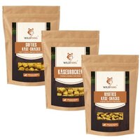 Wildfang ® Käse Snacks - Mix Softies, Harties und Brocken - getreidefrei