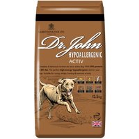 Dr John Hyppoallergen Aktiv Trockenfutter Reich an Huhn und Reis 12,5 kg