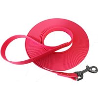 bio-leine 25-35 kg Schleppleine Biothane leuchtendes rosa 20 m