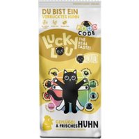 Lucky Lou Food Code Trockenfutter Katze, Adult, Geflügel und Huhn 2x3 kg
