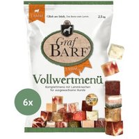 Graf Barf Vollwertmenü Lamm 6x2,5kg