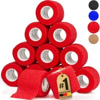 HUND IST KÖNIG Verband selbstklebend, Selbstklebende Bandage für Mensch & Tier (12 Stk)