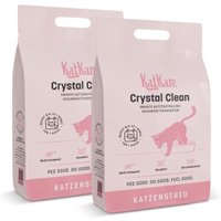 KatKare Crystal Clean Smarte Katzenstreu 2x6,2 l