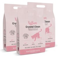 KatKare Crystal Clean Smarte Katzenstreu 3x6,2 l