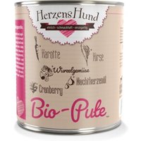 HerzensHund Adult 6x800g Bio Pute