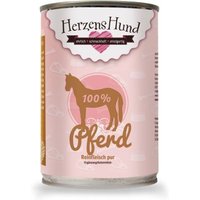 HerzensHund Reinfleisch pur Pferd 12x400g