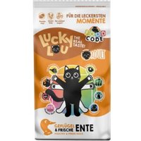 Lucky Lou Food Code Trockenfutter Katze, Adult, Ente und Geflügel 340 g