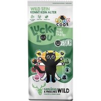 Lucky Lou Trockenfutter Katze Senior, Food Code, Geflügel & Wild 3 kg