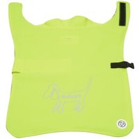 Barkalot Hunderegenmantel aus Upcycled-Stoff gelb L