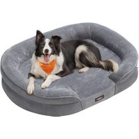 FEANDREA Hundebett, Hundekissen wasserdicht waschbarer BezugM-XL L