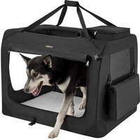 FEANDREA S-XXXL Transportbox Oxford-Gewebe schwarz 91 cm, 63 cm, 63 cm
