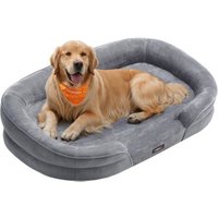 FEANDREA Hundebett, Hundekissen wasserdicht waschbarer BezugM-XL XL