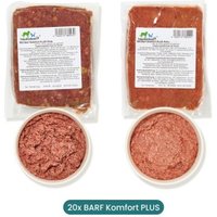 haustierkost.de Bio BARF Komfort PLUS Frostfutter 20 x 1 kg