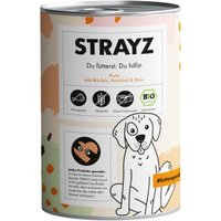 STRAYZ BIO 6x400g Pute mit Kürbis, Fenchel und Reis