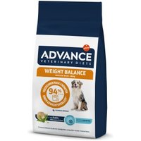 ADVANCE Veterinary Diets Weight Balance Medium-Maxi - Kroketten für übergewichtige Hunde 12kg