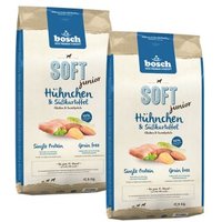 bosch Soft Junior Hühnchen & Süßkartoffel 2x12,5 kg