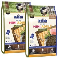 bosch Mini Adult Geflügel und Hirse 2x3 kg