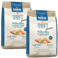 bosch Soft Junior Hühnchen & Süßkartoffel 2x2,5 kg