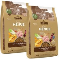 bosch HPC Trockenfutter Hund Senior Menue Tierwohl-Huhn 2x12 kg