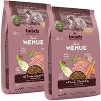 bosch HPC Trockenfutter Hund Junior Menue Tierwohl-Pute 2x12 kg